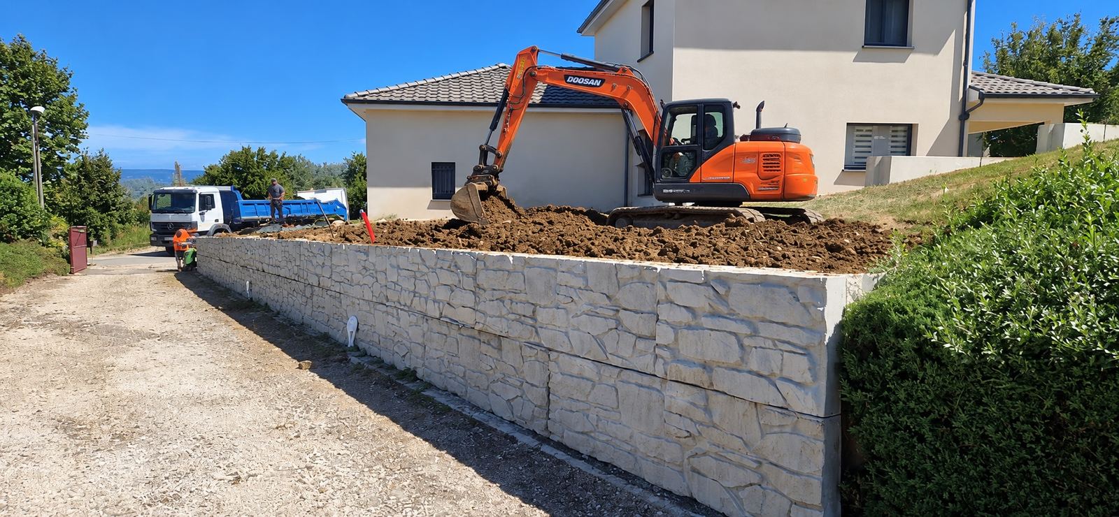 Soutènement chantier
